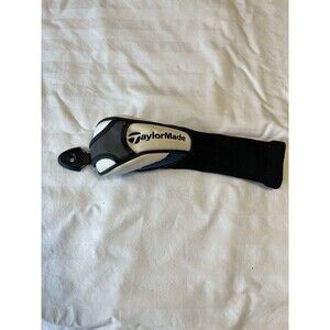 TaylorMade SLDR JetSpeed Hybrid Rescue Headcover White/Blue w/ Adjustable Tag